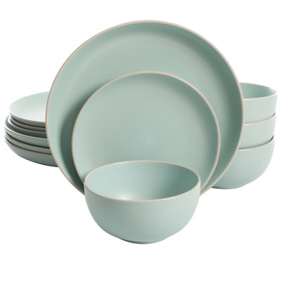 Rockaway 12 Piece Dinnerware Set