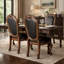 Chaise d'appoint en cuir synthétique Chateau De Ville-813328151-813327448
