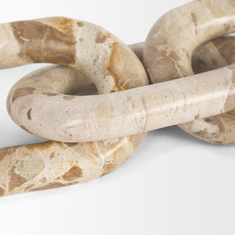 Objet de décoration Pinehurst, H 1,06 po x l 13,25 po x P 4,25 po, Beige