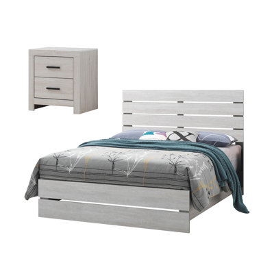 Eunice 2-Piece Bedroom Set with Nightstand