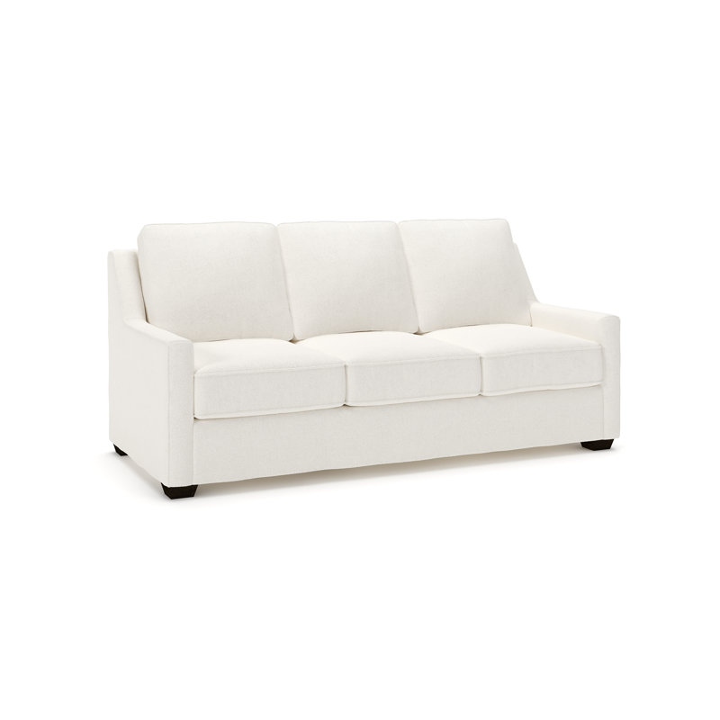 Canapé rembourré 80 po Gemi, Apollo Alpaca Boucle
