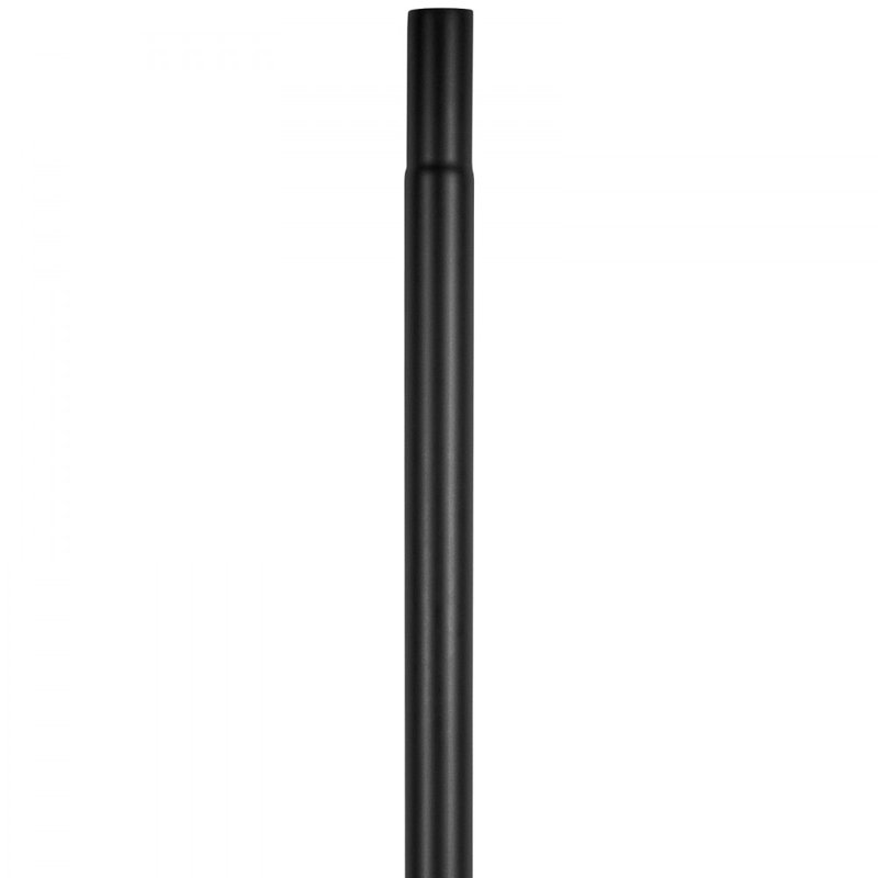 Ensemble de mât de drapeau 25 pi amovible en aluminium noir