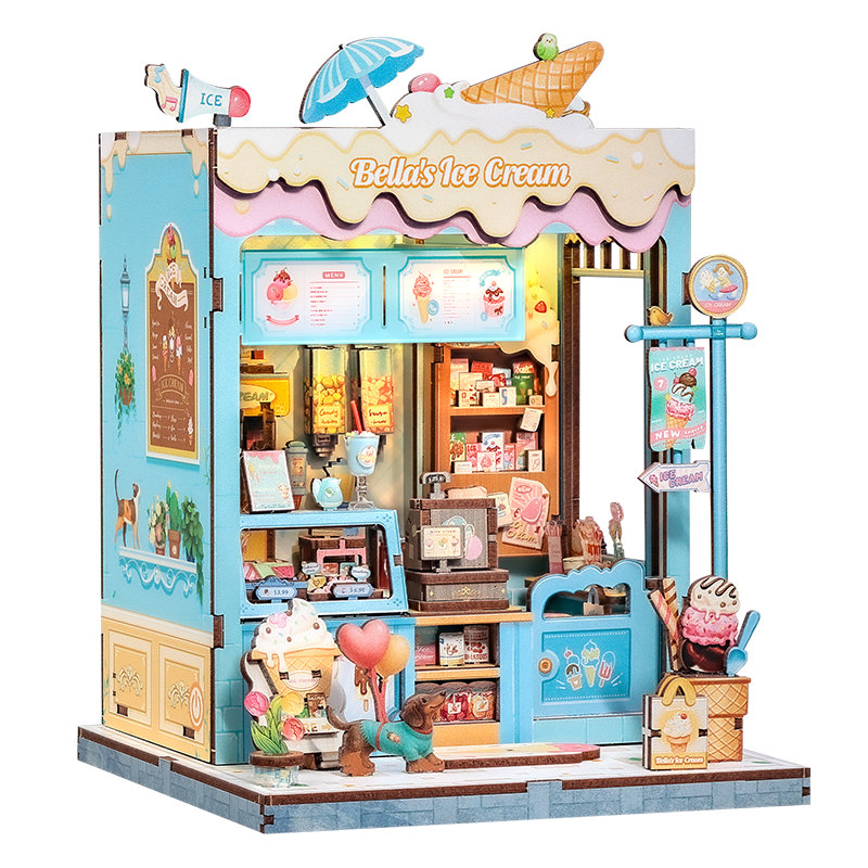 Ensemble de chambre de poupée Bella's Ice Cream