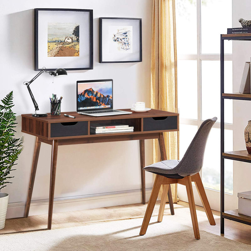 Grimaud Solid Wood Base Computer Desk