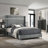 Malcolm 2-Drawer Nightstand Bedside Table