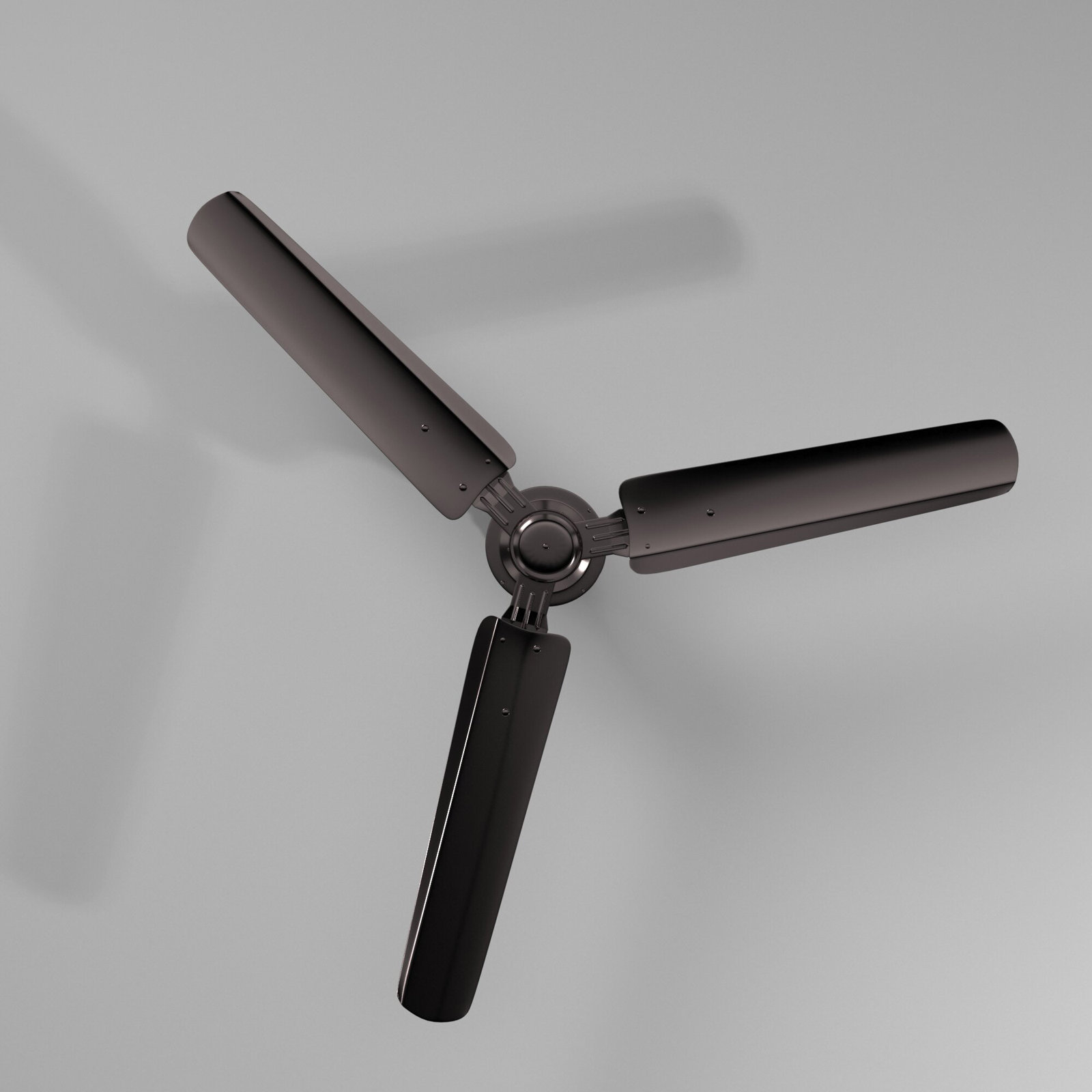 Steal 54" Ceiling Fan, Gun Metal