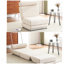 Canapé-lit simple, canapé-lit simple pliable avec coussin, canapé-lit pliable portable, fauteuil de loisir, fauteuil confortable-695926747