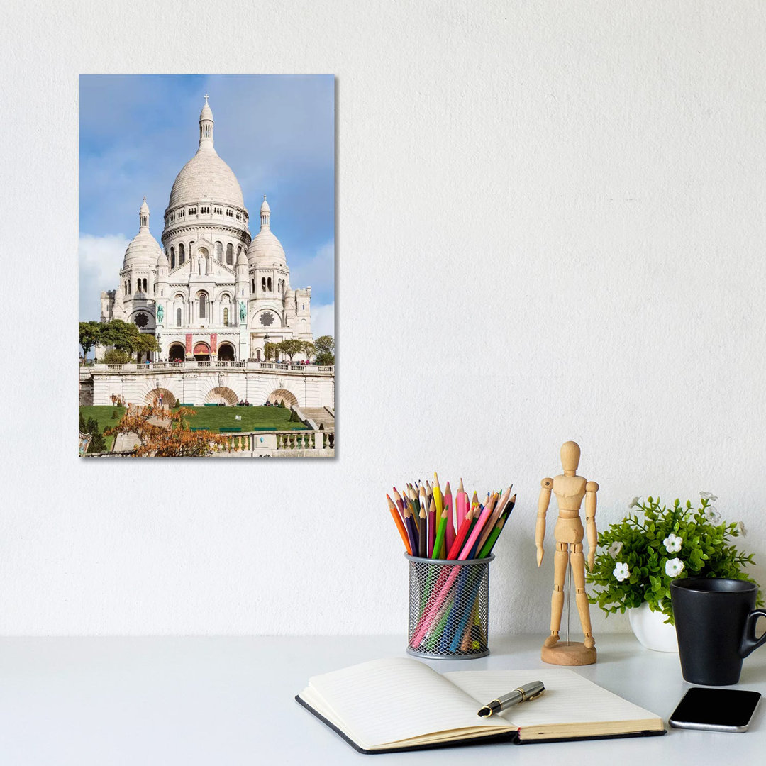 Sacre Coeur Basilica, Paris by Matteo Colombo - Wrapped Canvas Print
