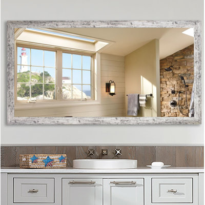 Hensel Wood Flat Mirror