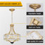 5-Light Drum Chandelier