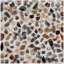 Décoration murale 23,6 x 23,6 po Shokha Agate