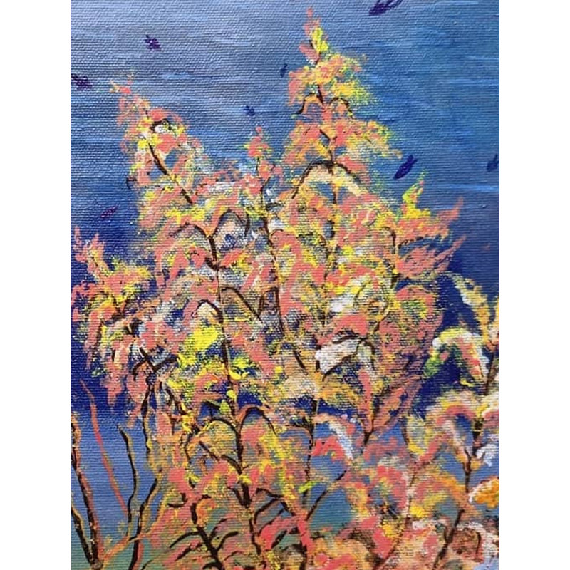 L'autre espace | Acrylique sur toile | Par Swati Tripathi
