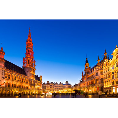 Brussels, Belgium, Europe - Wrapped Canvas Print
