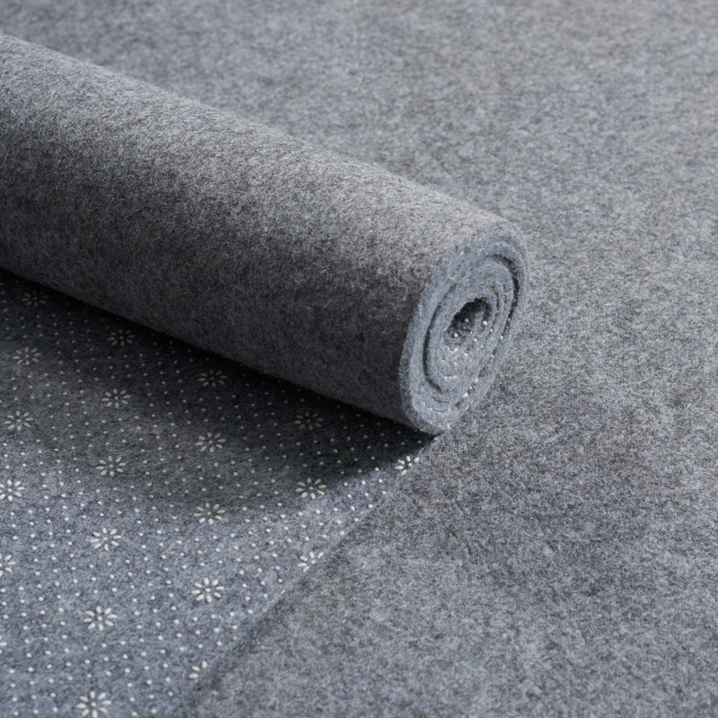 Abreanna Dual Surface 0.13'' Thick Rug Pad, Round 6'
