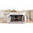 White Kitchen Island With Internal Storage Rack, 11.8 D Drop Leaf, Power Outlets, 5 Wheels Storage, Supply, Rolling Cart-1711955593