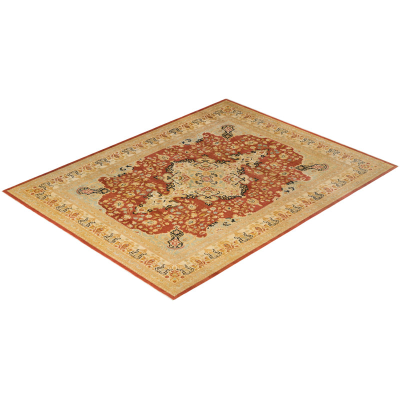 Classic One-of-a-Kind 9' 2" X 12' 0" Hand Knotted Area Rug