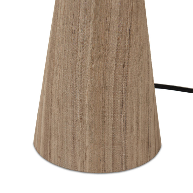 Cordelia Table Lamp-Natural Silk