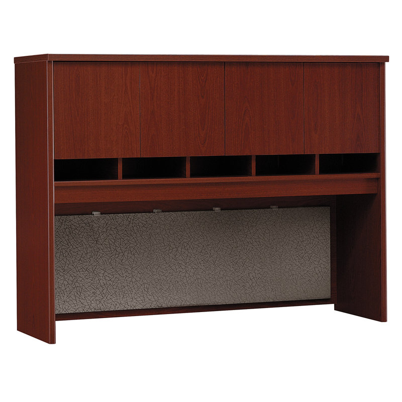Kanyan Series C 43" H x 60" W Desk Hutch, Mahogany