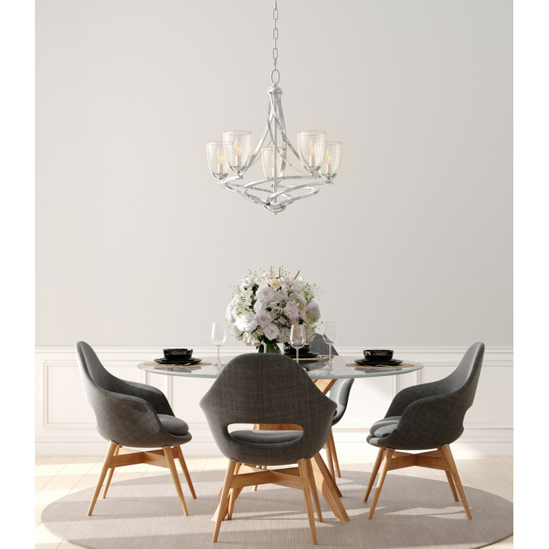 Lustre traditionnel à 5 lumières Marlow