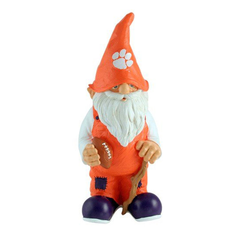 Statue de gnome de la NCAA, Tigers de l'Université Clemson, H 13 po x l 6,5 po x P 5,5 po