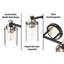 Éclairage pour meuble-lavabo 3 lumières Sephira-353239594