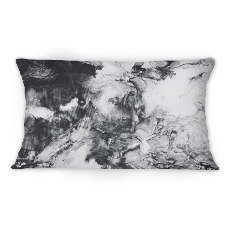 Coussin Blue Imprimé Waves II