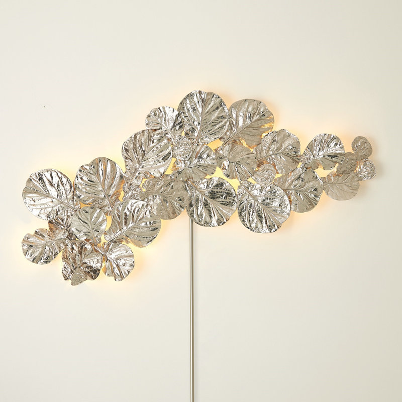 Fiddle 18 - Light Design Wall Light, Shiny Nickel