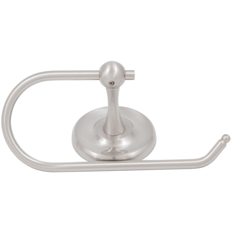 Metal Paper Towel Holder, Satin Nickel