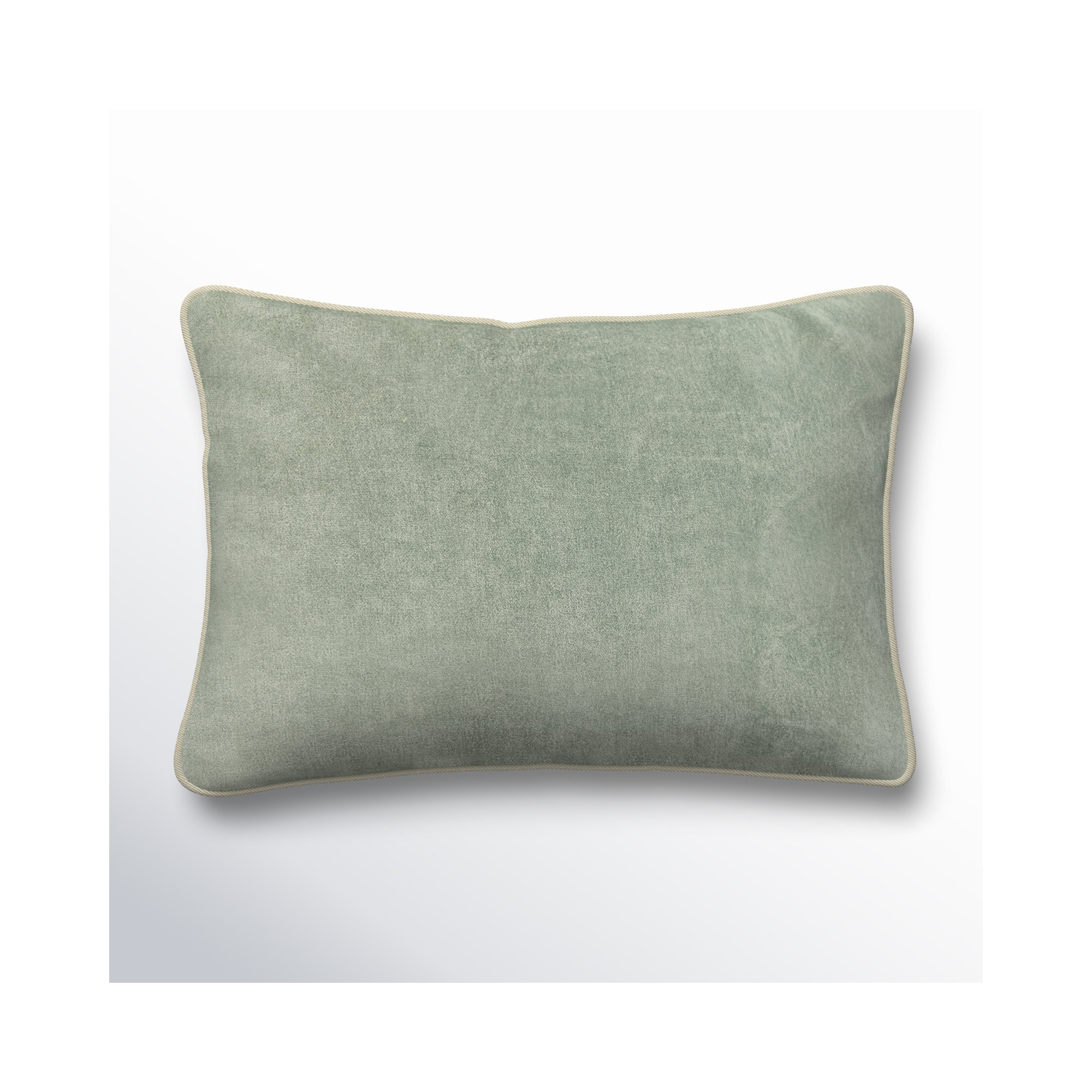 Goodall Throw Pillow, Rectangle 14"H x 20"W, Sage Green