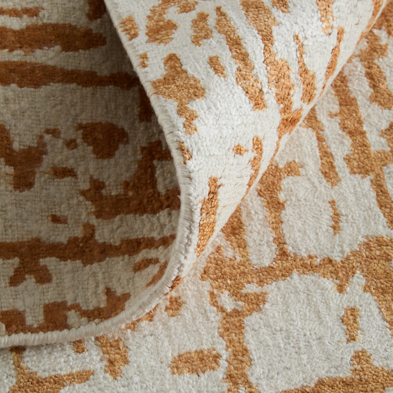 Tapis transitionnel Leif, Orange, Rectangle 8'6" x 11'6"