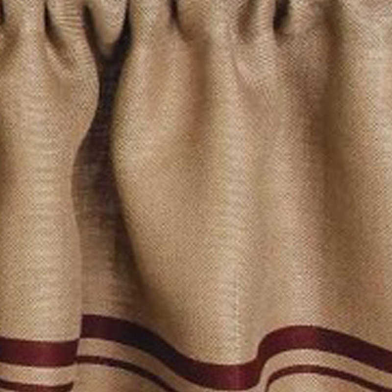 Cedres Cotton Striped Window Valance