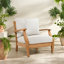 Fauteuil de patio en teck Clairmont-646624407
