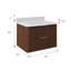 Ensemble de meuble-lavabo flottant Clapp-1878372650