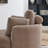 Fabric Upholstered Club Chair with Wood Legs-190868231