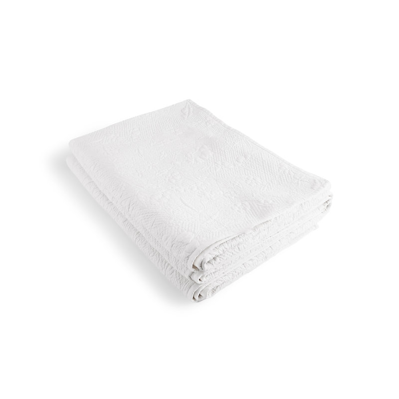 Wildflowers Duvet White, King