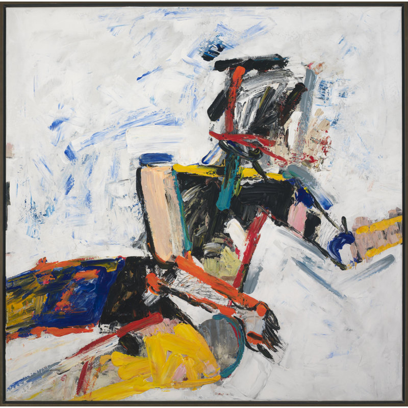 Peinture assise sur un cadre flottant par Robert Robinson