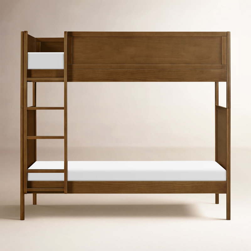 Bondi Convertible Bunk Bed, Natural Walnut