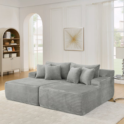 Two-Seater Lazy Sofa Lounge Chair