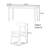 Solid wood refined multi-functional table set-111362422