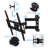 Full Motion TV Wall Mount Corner Bracket | Extending Arm Articulating Fits 26 - 55 in. TVs
