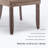 Friedrun Velvet Dining Chair Tufted Dining Room Chair with Solid Wood Leg-827450013