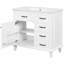 Meuble-lavabo 36 po avec comptoir en céramique-2124625127
