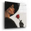 «Rose» par Laurie Cooper, art mural en verre acrylique-1671476717