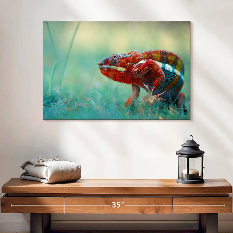 Brampt Vibrant Chameleon, 16" H x 24" W