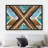 Geometric Western Shape Geometric Wood Effect Collage Abstract Shapes Illustrations Country Farmhouse Rustic-100708121-100708120