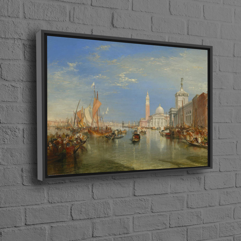 Print on Canvas, Framed Print without Mat, 20 cm H x 30 cm W, Black