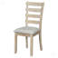 Ensemble de table de salle à manger 6 pièces en bois d'hévéa-1749136377-1749136376