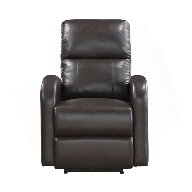 Fauteuil inclinable électrique 1pc recouvert de similicuir
