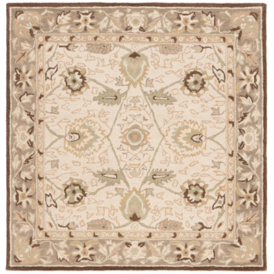 Tapis oriental en laine touffeté à la main Tingley