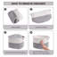 Bhargava Fabric Laundry Hamper with Handles-577644090